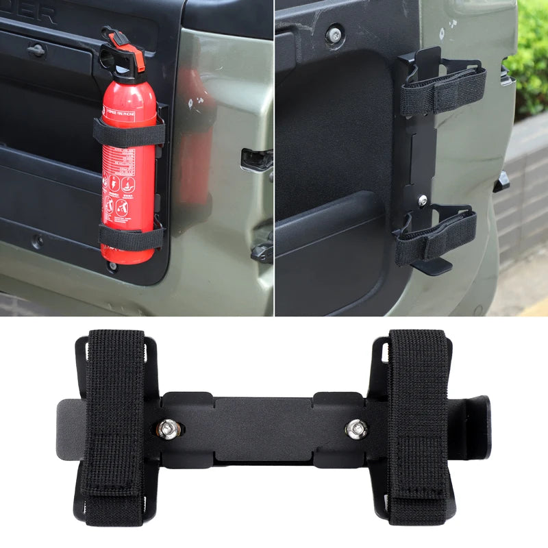 For Land Rover Defender 90 110 130 2020+ Aluminum Alloy Black Car Tailgate Window Storage Fence Foldable Pallet Rack Accessories