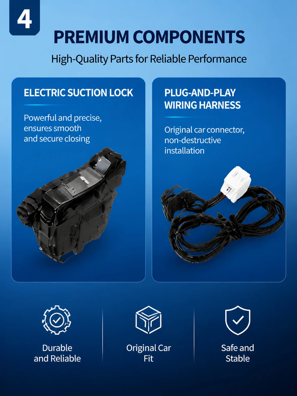 Car Specific Car Modification Auto Suction Soft Close Door Modification Parts & Accessories For Rox 01 ROX Motor 01 2023-present