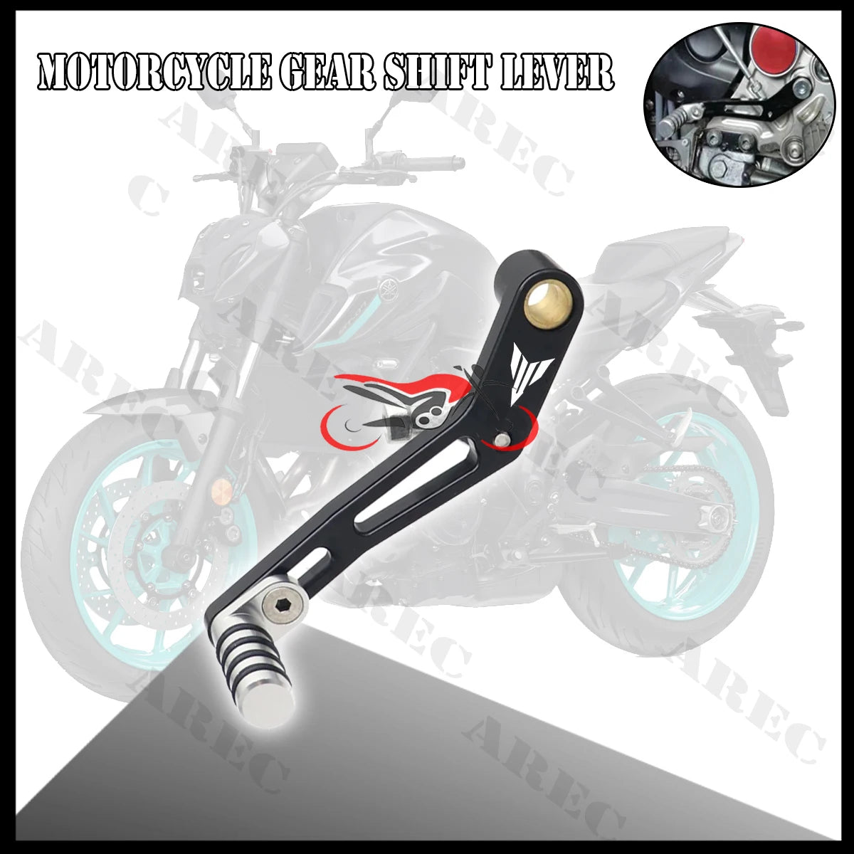 XSR700 MT07 Tracer Motorcycle Gear Shift Lever For YAMAHA MT-07 Tracer XSR 700 2016-2024 Adjustable Left Shifter Pedal