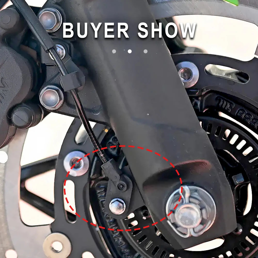 ABS Wheel Speed Sensor Wire Accessories For Kawasaki Ninja 400 Ninja400 Z400 Z 400 2019-2022 Motorcycle Front Wheel Signal Cable