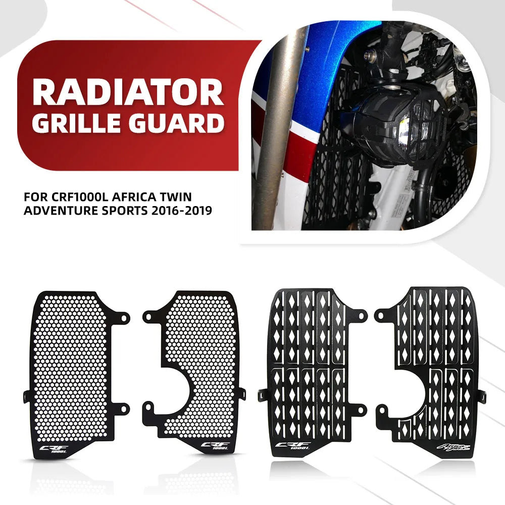 FOR CRF1000L Africa Twin CRF 1000L ADVENTURE Sports 2016-2018 2019 Radiator Grille Cover Guard Protetor Radiator Guard