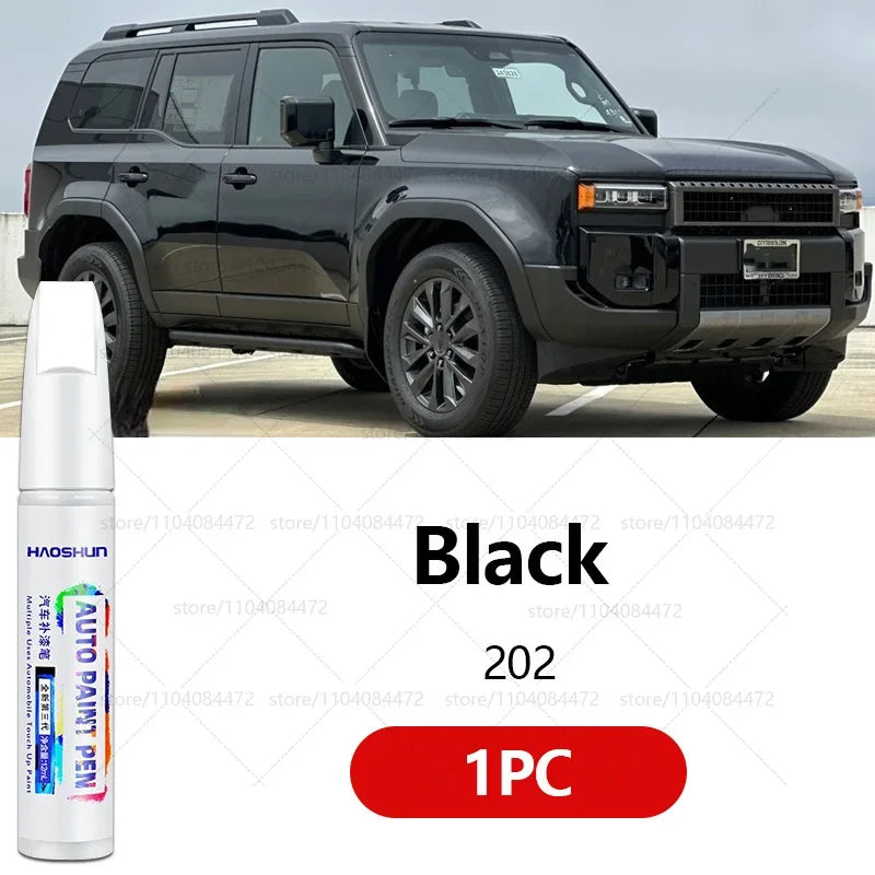 Car Paint Repair Pen Paint Scratch Repair Accessories Black 202 Blue 8X0 White 040 089 For 1951-2025 Toyota Land Cruiser