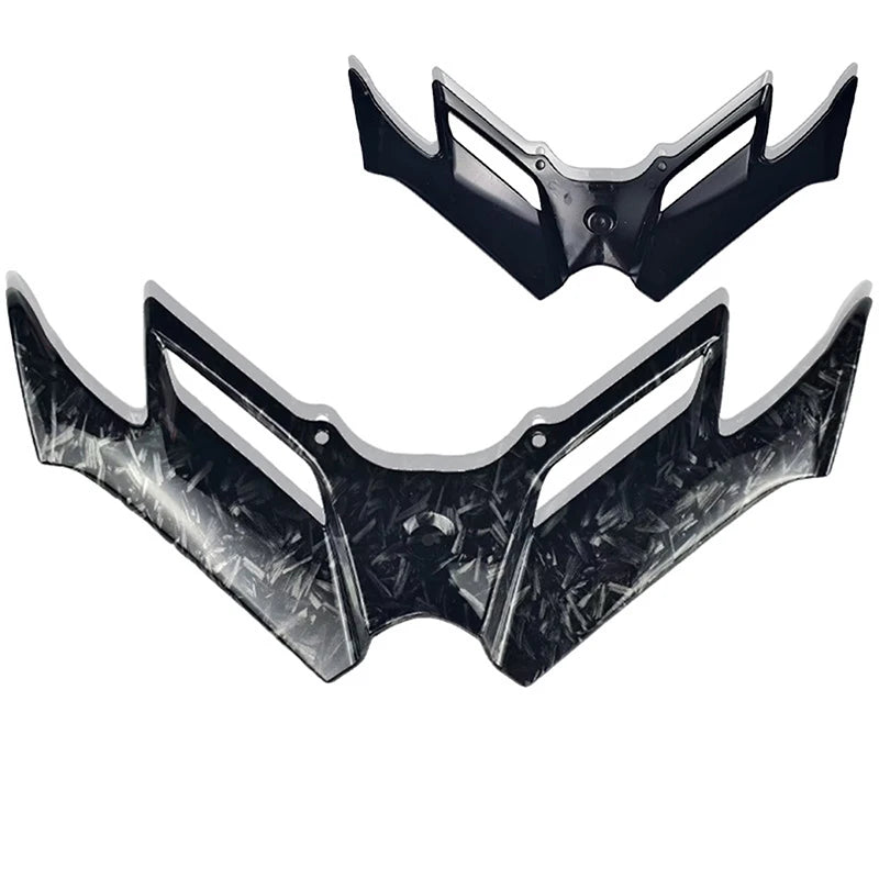 1 Piece For  Nmax155 Kawasaki Ninja 250 300 GSX250R CFmoto 250SR Moto Front Fairing Winglets Aerodynamic Wing Deflector