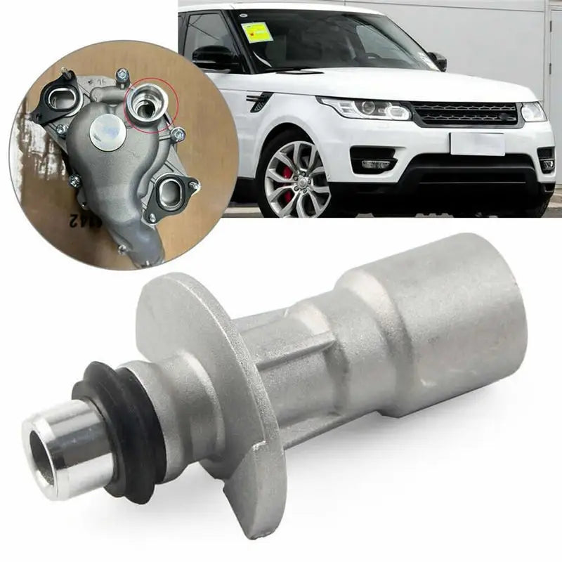 مهايئ أنبوب مبرد زيت مضخة المياه المصنوع من الألومنيوم M45K لسيارة لاند روفر LR4 رينج روفر LR028136 C2Z18658 قطع غيار وملحقات