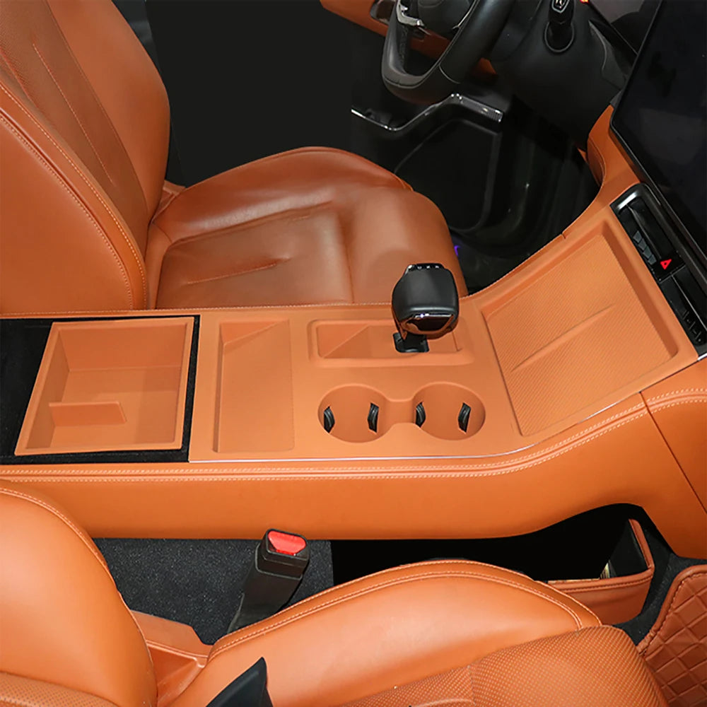2024 2026  Rox 01 Wireless Charging Silicone Pad Central Control Water Cup Anti Slip Pad Car Dustproof Pad Fit For BAIC JISHI