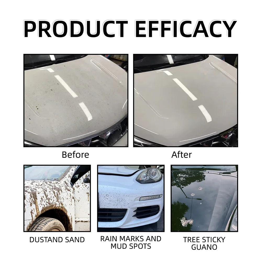 Car Coating Polishing Wax Auto Scratch Repair Wax Titaniums Ceramic Wax Coating Agents Quick Carwash Car Care