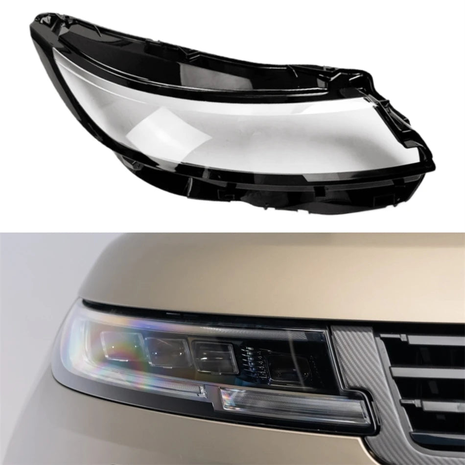 For Land Rover Range Rover Sport 2023 2024 Car Interior Spare Parts Base Head Lamp Shell Light Bulb Holder Headlights Glass