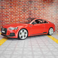 Bburago 1:24 simulation Audi RS5 Coupe alloy car model  doors can be opened suitable for collection and can be given as a gift