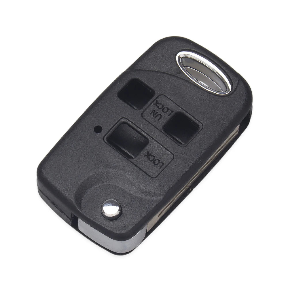KEYYOU Modified Flip 2/3 Button Remote Key Shell Case For Toyota RAV4 Avalon Prado Tarago Camry Tarago For Lexus Es Rx Lx Gs Key