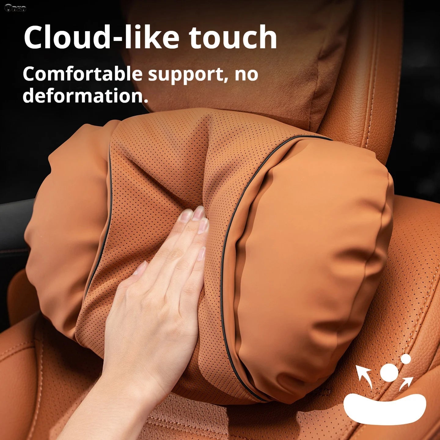 Car Neck Support Protect Pillow Auto Seat Headrest For Land Rover Range Rover Sport Evoque Defender Velar Discovery Freelander