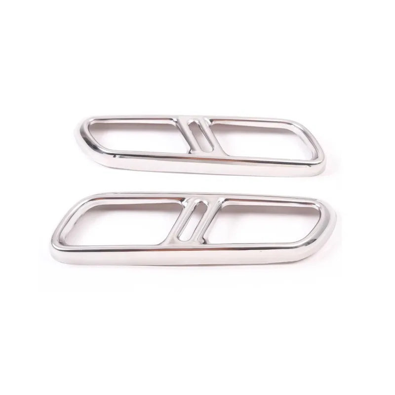 Exhaust Tailpipe Trim Frame Quad Exhaust for Land Rover Range Rover Sport 2023 2024 2025