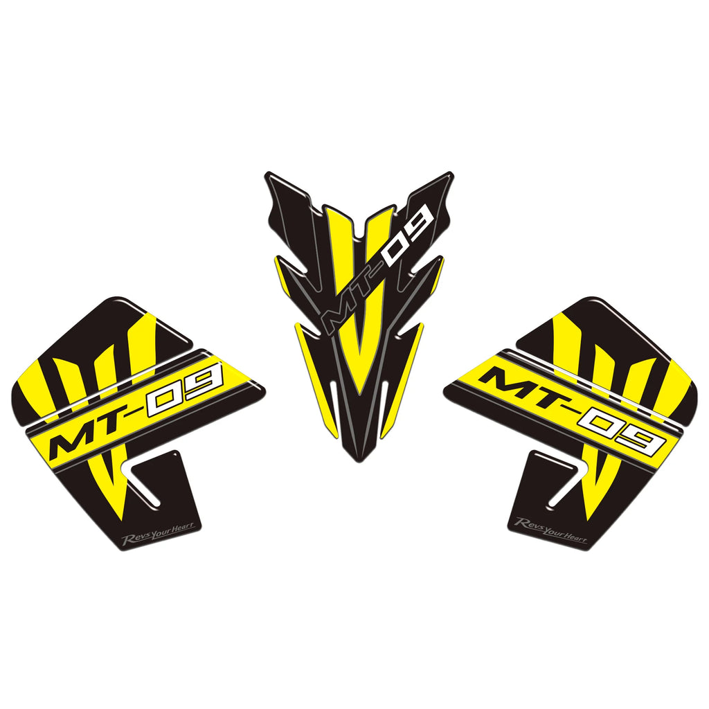 For Yamaha MT07 MT 07 SP  Motorcycle Stickers adhesive decals Wind Deflector Windscreen Protector Tank Pad Kit Knee 2021 2024