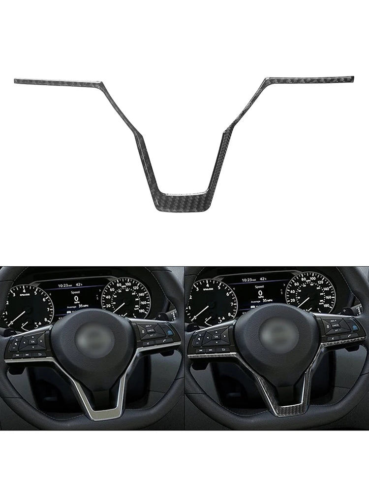 Car imitation Carbon Fiber Sticker For Nissan Altima 2019 2020 2021 2022 2023 Car interior Decorative accessories