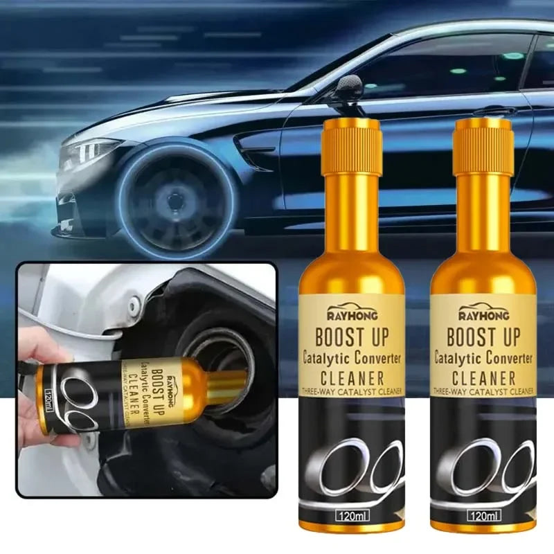 120ML Car Catalytic Converter Cleaner Engine Carbon Remover Non-Disassembly Exhaust System Treatment for Car Care