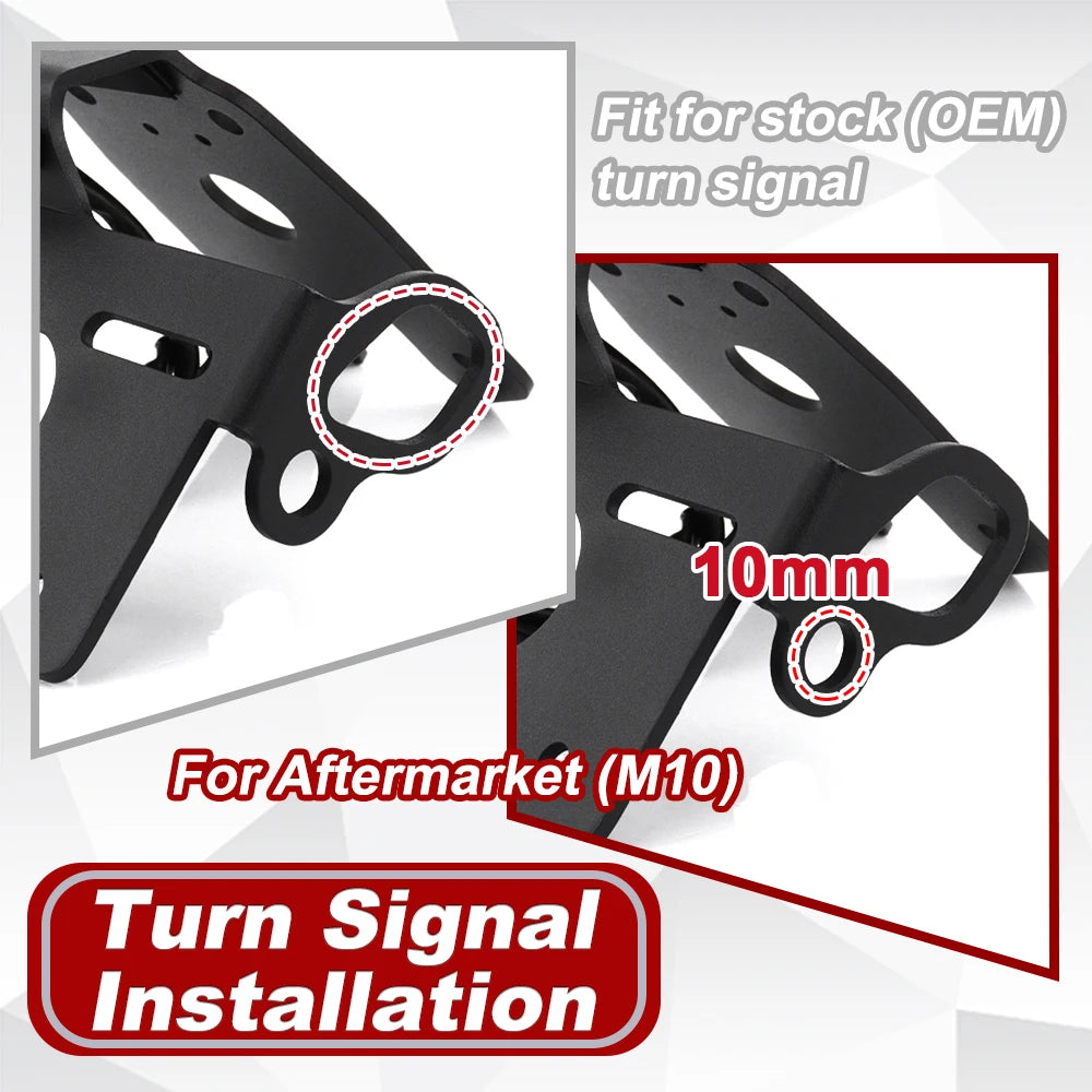 For Ducati Panigale V4 /S V2 / S Streetfighter V4S V2/S Motorcycle Rear Tail Tidy Fender Eliminator License Plate Holder Bracket