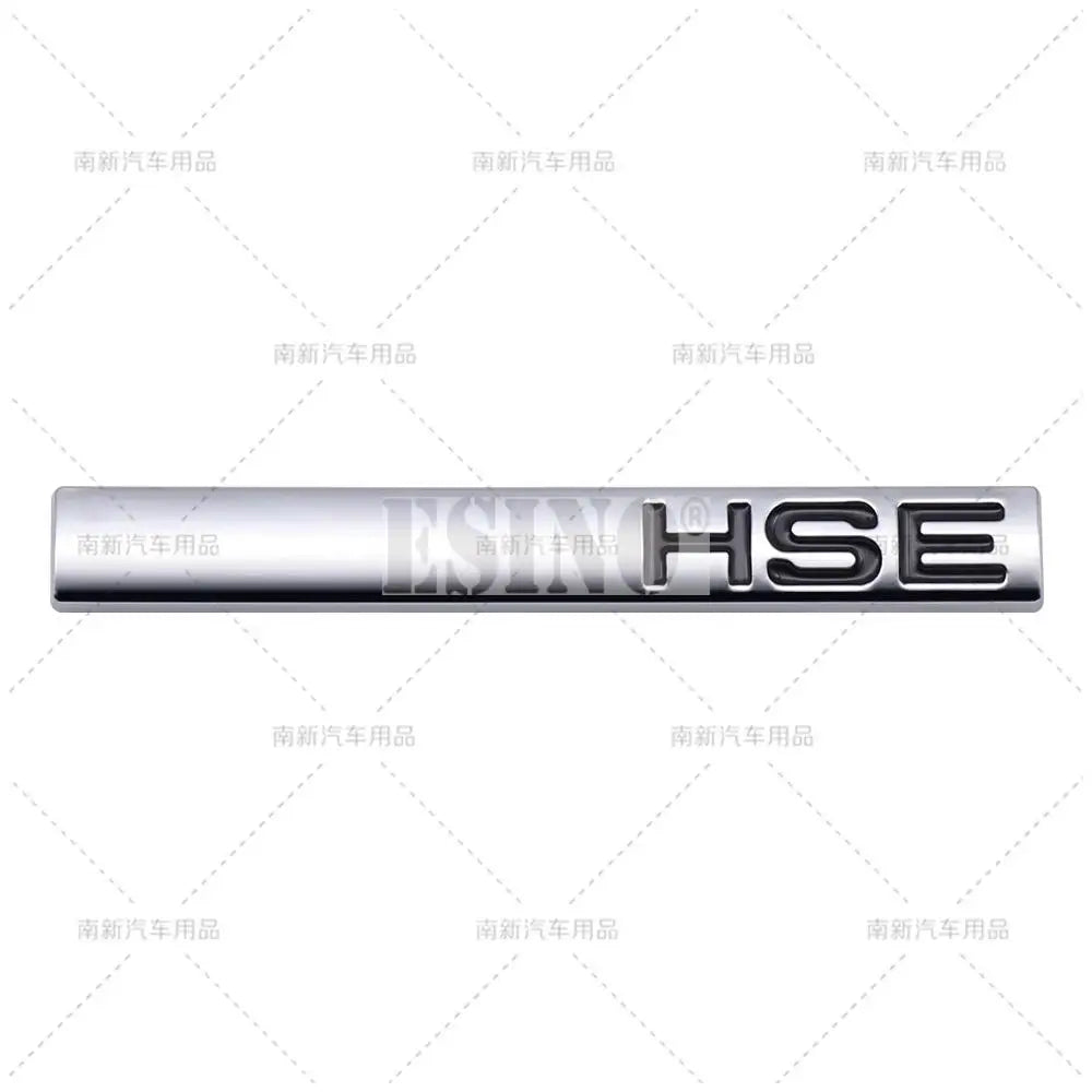New 3D HSE SDV6 SDV8 ABS Adhesive Emblem Badge Decal for Land Rover Ranger Rover Voguese Defender