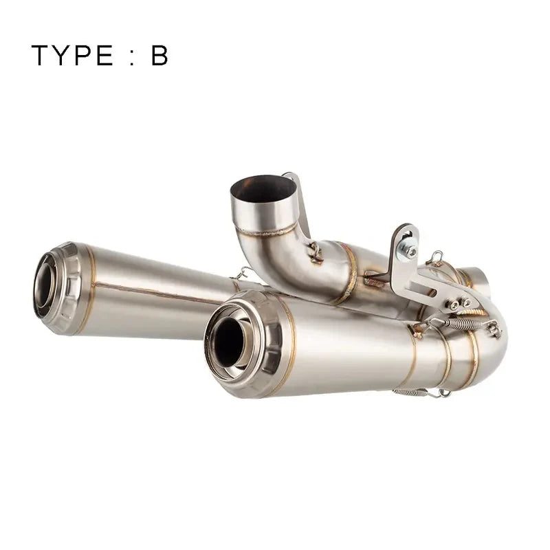 For Ducati Panigale V4 V4S 2018-2024 Streetfighter V4 2020-2024 Complete V4 Performance Exhaust System With Rear Muffler