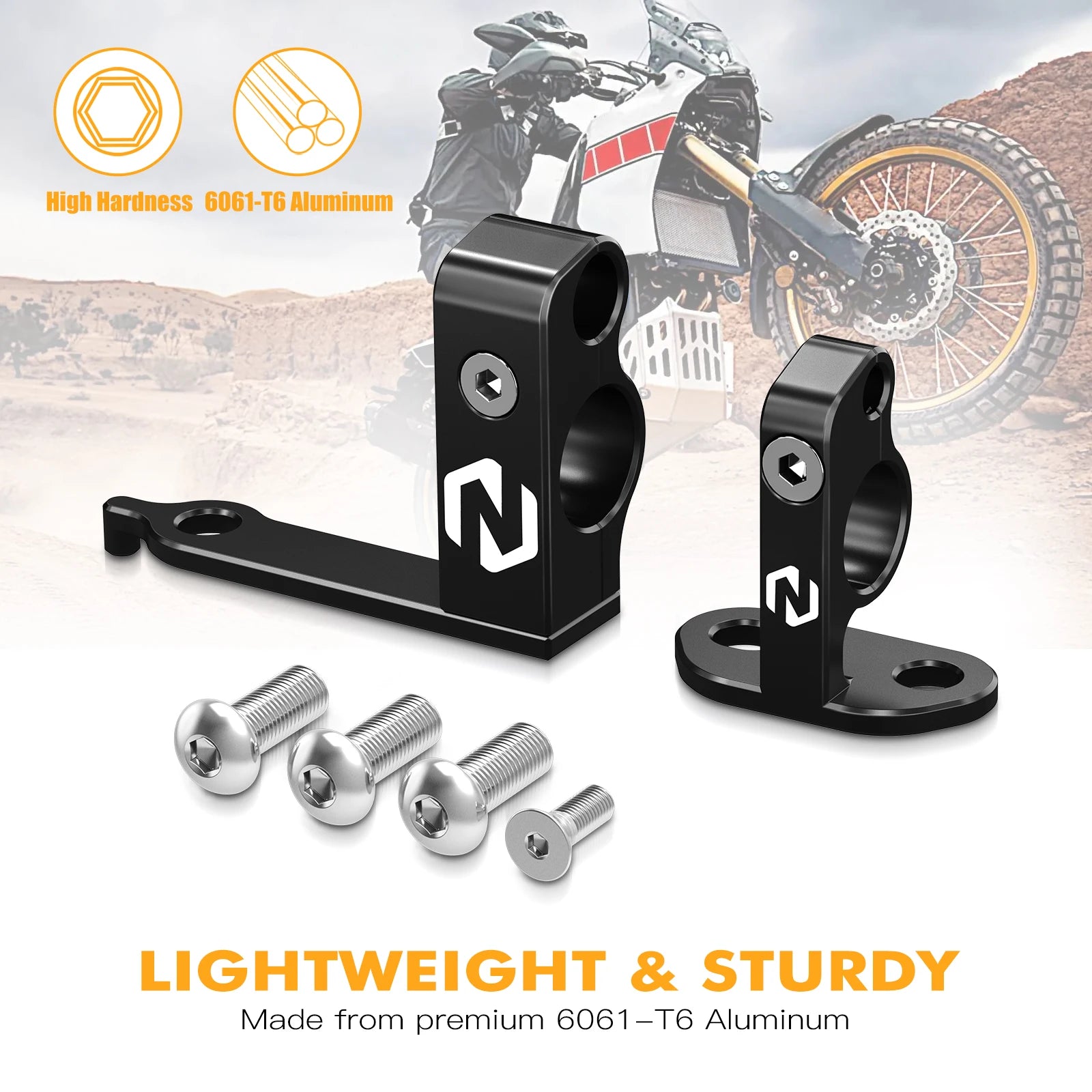 For Yamaha Tenere 700 Rear Brake Line Hose Snap Clamp Tenere 700 T700 XTZ 700 2019-2024 Rally Edition 2020-2023 2024 World Raid
