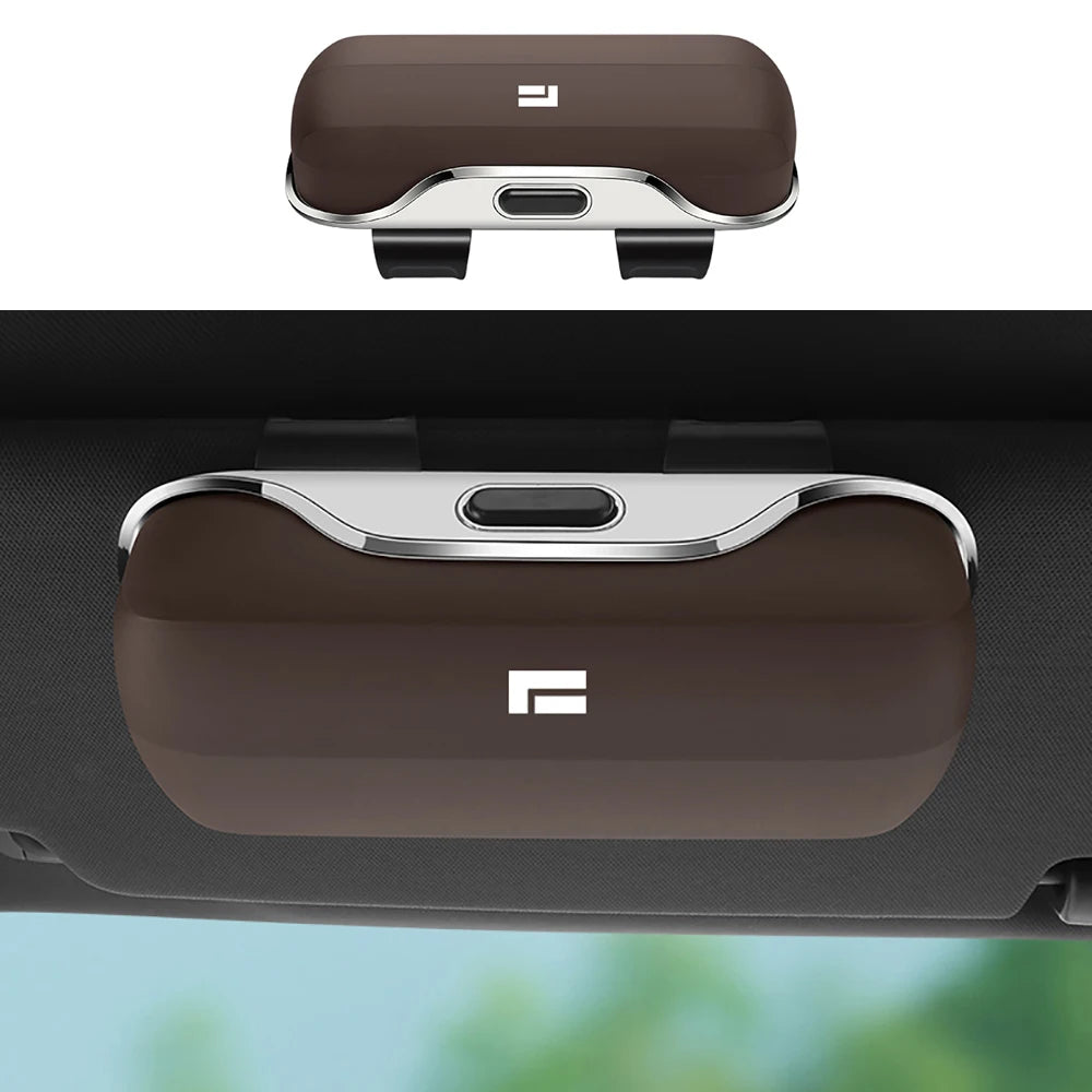 Car Glasses Case Fit For BAIC JISHI Rox Adamas 2026 Car Sunglasses Storage Sunshade Glasses Storage Box Modified Accessories