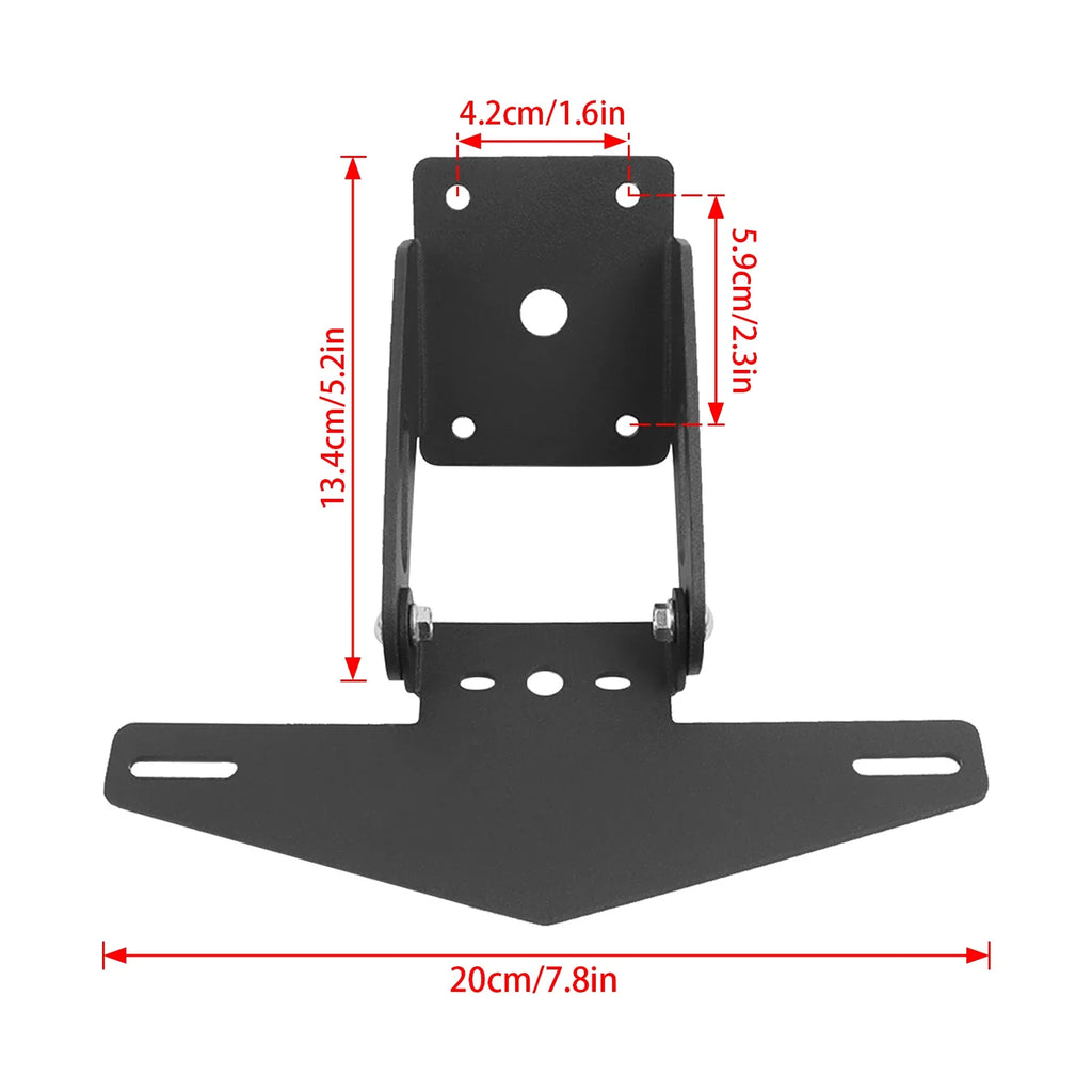 For Kawasaki Ninja 650 Z650 Z 650 2017-2025 2024﻿ Motorcycle Fender Tail Tidy Rear License Plate Holder Bracket Led/Turn Light