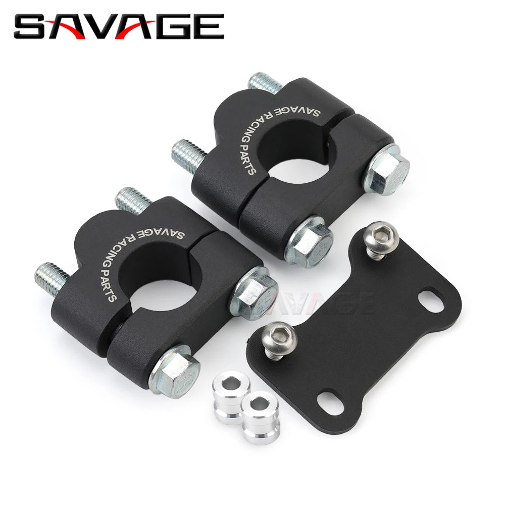 MT07 FZ07 Handlebar Riser Adapter For YAMAHA MT-07 FZ-07 MT FZ 07 2014-2020 Motorcycle Accessories Handle Bar Mount Clamp Risers