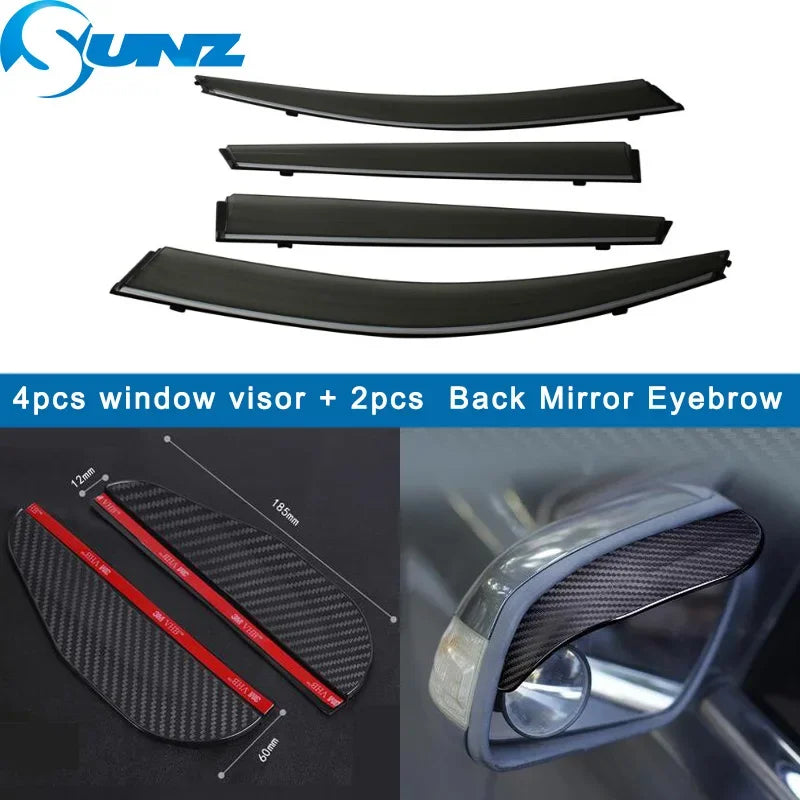 Window Visor For Nissan Elgrand MK3-E52 2010 2011 2012 2013 2014 2015 2016 2017 2018 2019 2020 2021 2022 2023 Weathershield