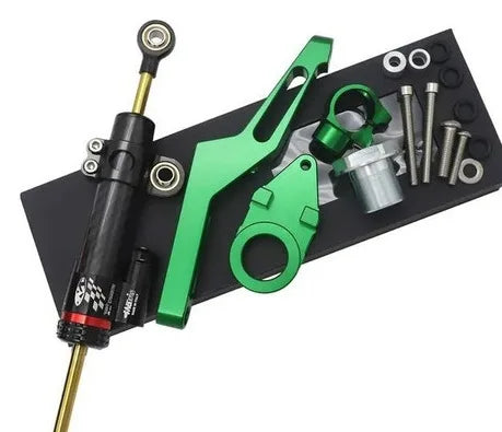 For Kawasaki Ninja ZX-6R ZX6R 2009-2025 ZX 6R 636 Motorcycle Steering Damper Stabilizer & Bracket Mount Kit