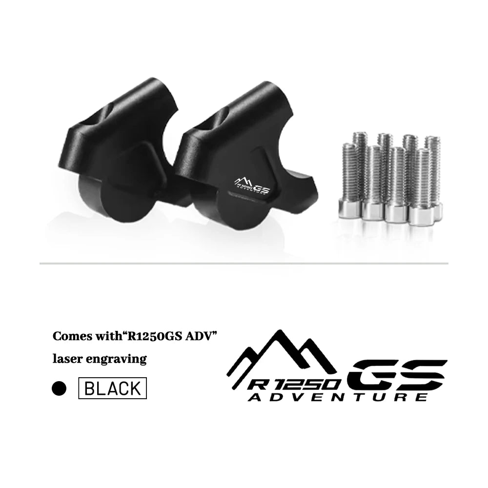 For BMW R1250GS R 1250 GS R1200GS LC Adventure ADV S1000XR Motorcycle  Handlebar Riser 32MM Drag Handle Bar Clamp Extend Adapter