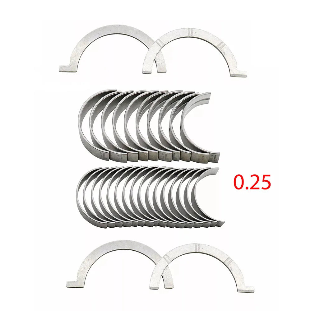 Engine Crankshaft Main Thrust Connecting Rod Bearing Set Fit 5.0 L T 508PN 508PS V8 Gas For Land Rover Range Jaguar 5.0L AJ133