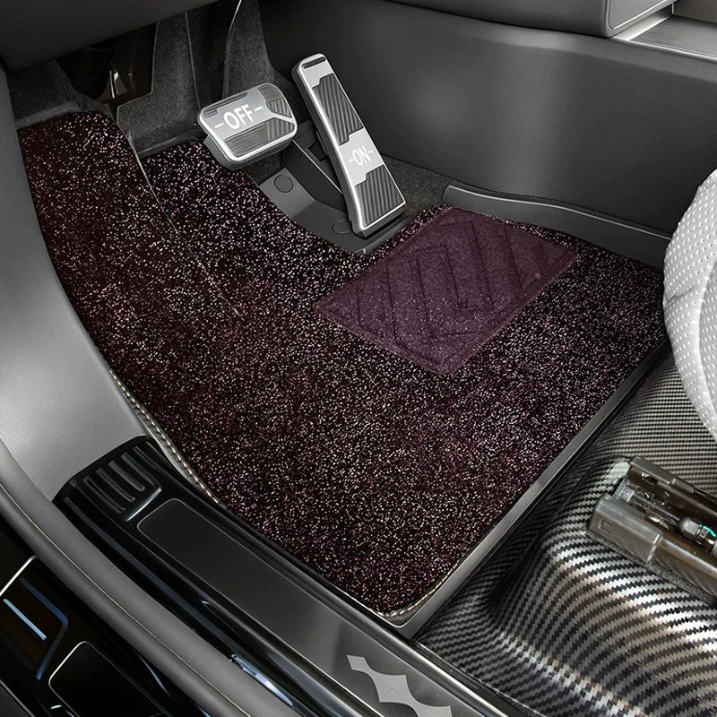 For BYD Ti7 Leopard Titanium 7 3PCS Full Coverage Auto Carpets Car Floor Mats Foot Coche Accessories Floor Liners Blanket