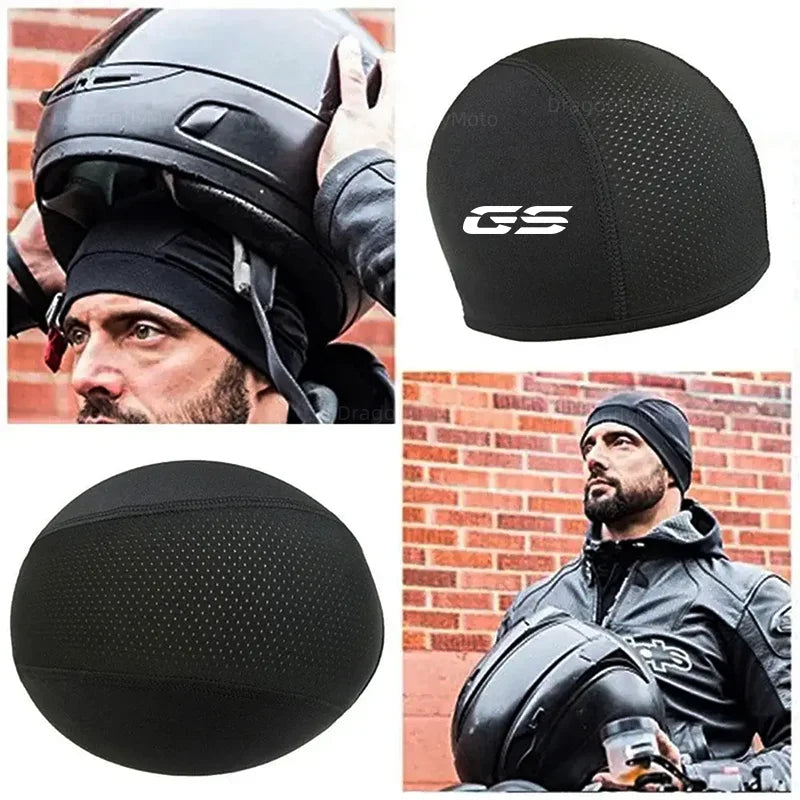 1/3PCS For BMW R1200GS R1250GS R 1200GS R1250 GS R 1250 LC ADV Motorcycle Balaclavas Helmet Inner Sweat Wicking Hat Men Women