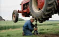 High-Lift Farm Jack Heavy-duty Agricultural Jack for Tractor Off-road Vehicle Lifting Recovery