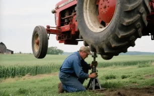 High-Lift Farm Jack Heavy-duty Agricultural Jack for Tractor Off-road Vehicle Lifting Recovery