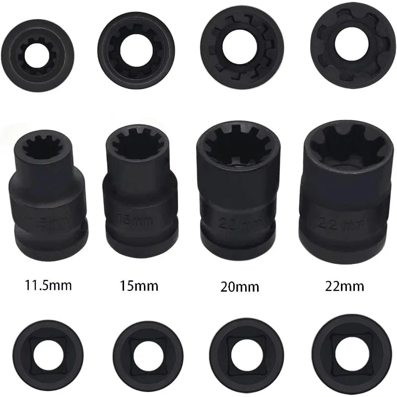 Brake Caliper Socket Set Essential Auto Repair Tool Kit For Audi BMW Mercedes Benz  Porsche Vehicle Maintenance automotive tools