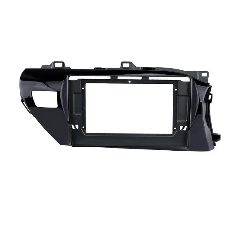 Car Radio Fascia For TOYOTA Hilux 2015 2016 2017 2018 Auto Stereo Install Dash Panel Mount Frame Kit Trim Bezel
