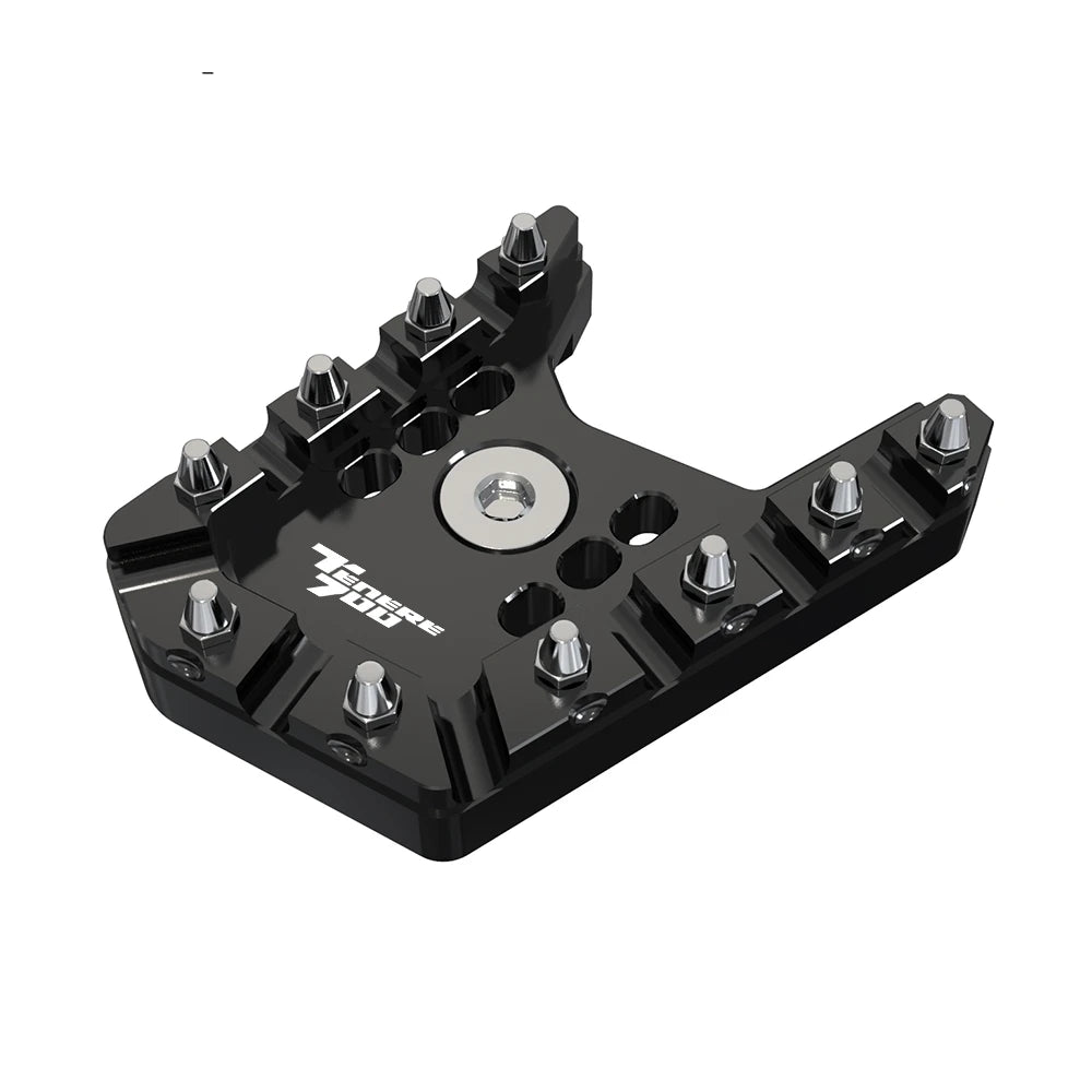 TENERE700 2019-2024 CNC Motorcycle Rear Brake Pedal Step Plate Tip Plate Enlarge FOR YAMAHA TENERE 700 XTZ700 T700 WOLD RAID