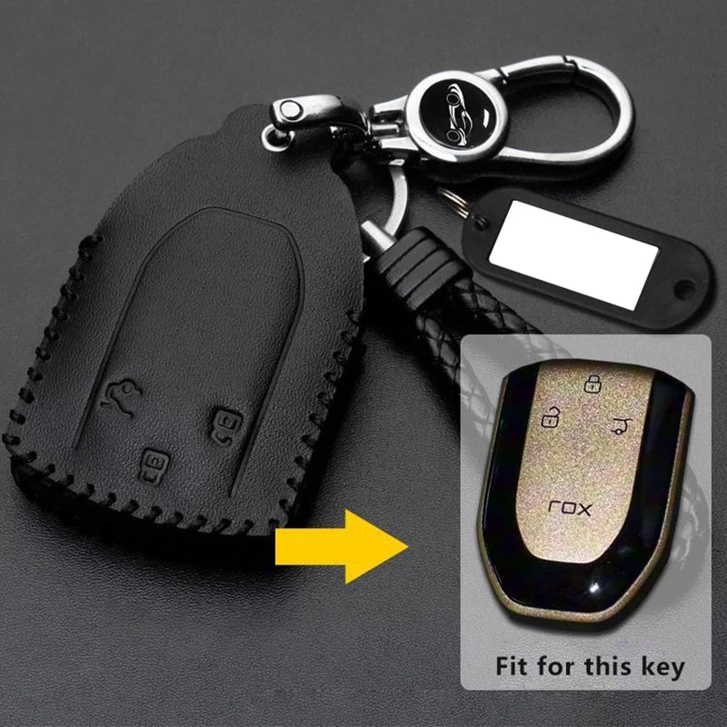 Car Key Case for Rox Adamas 2026 Jishi Polestones 2025 Accessories Keychain Remote Cover Shell Housing Ring Holder Fob