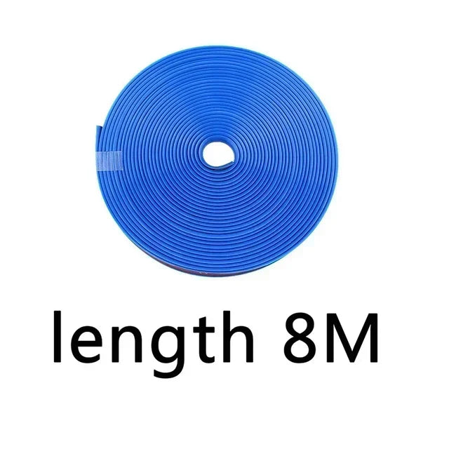 Universal 8M Car tires Styling Mouldings Rim Protect Strip Wheel Edge Protector Car Wheel Sticker Tire Protection Care Covers