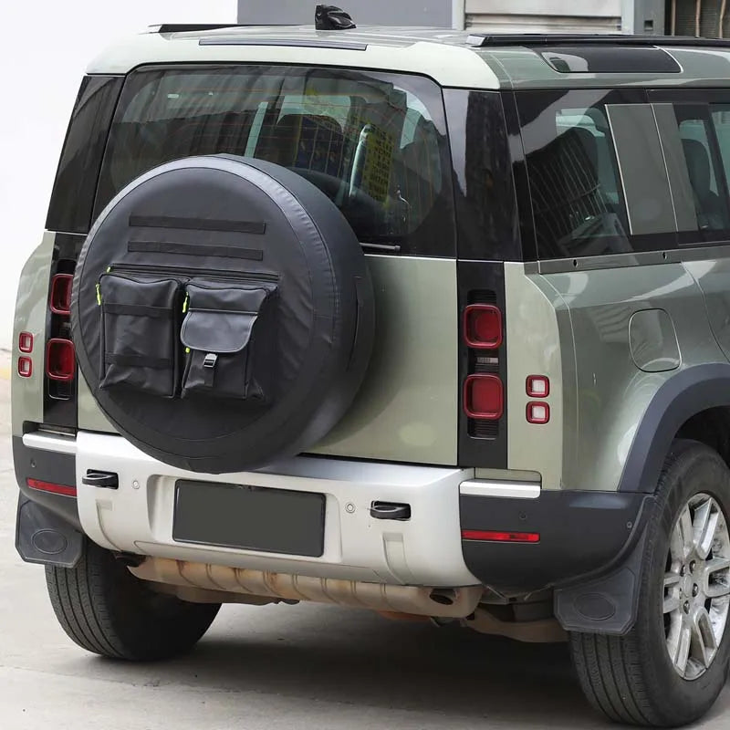 For Land Rover Defender 90 110 130 2020 2021 2022 2023 2024 2025 Car Rear Spare Tire Protective Cover Car Accessories