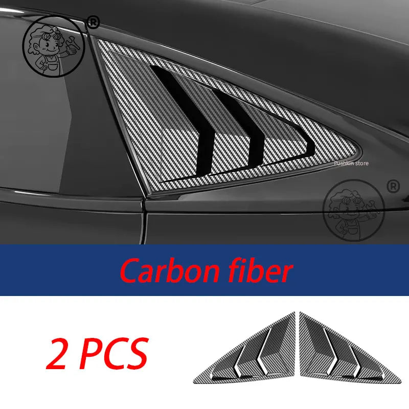 For BYD Seal 7 DMI SEAL 07 DMI 2025 2026 Car Leaf Board Decorative Sticker Modified ABS Leaf Plate Car Appearance Accessories