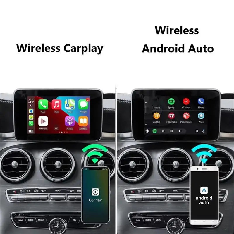 A54K-Wireless For Mercedes C/GLC/S Class W205 W253 NTG5.0 Carplay Module Android Auto Box Car Play Interface System