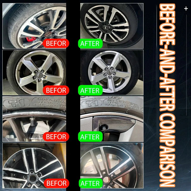 NEW 1 Piece Universal Wheel Repair Set - Alloy Rim Scratch Polishing Paste, Car Wheel Care Polishing Cream, Alloy Spoke Scratch