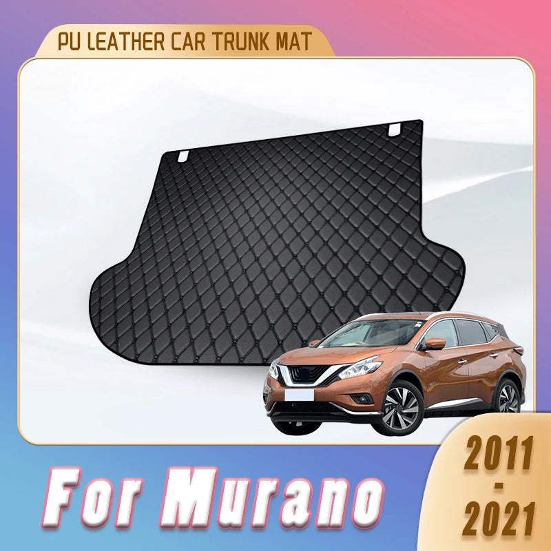 Car Trunk Carpets Mat For Nissan Murano 2021 2020 2019 2018 2017 2016 2015 2014 2013 2012 2011 Auto Interior Accessories Covers