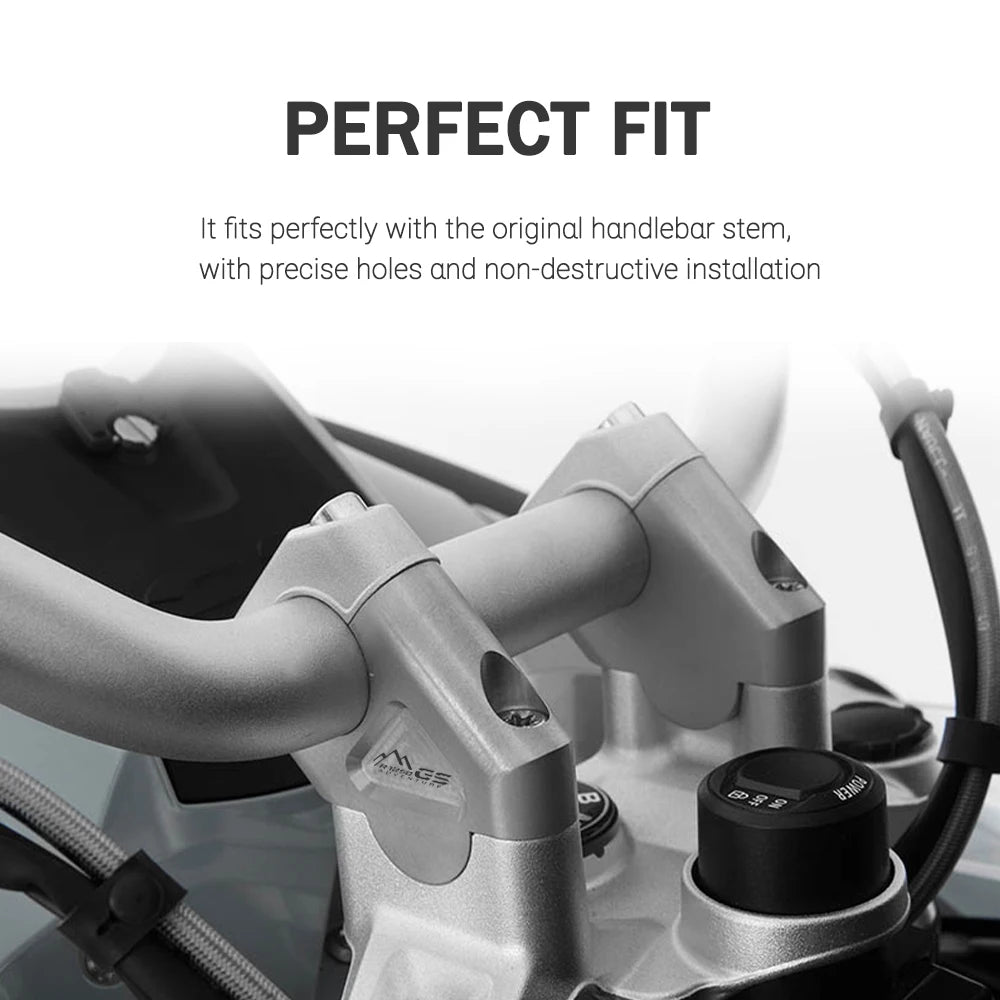 For BMW R1250GS R 1250 GS R1200GS LC Adventure ADV S1000XR Motorcycle  Handlebar Riser 32MM Drag Handle Bar Clamp Extend Adapter