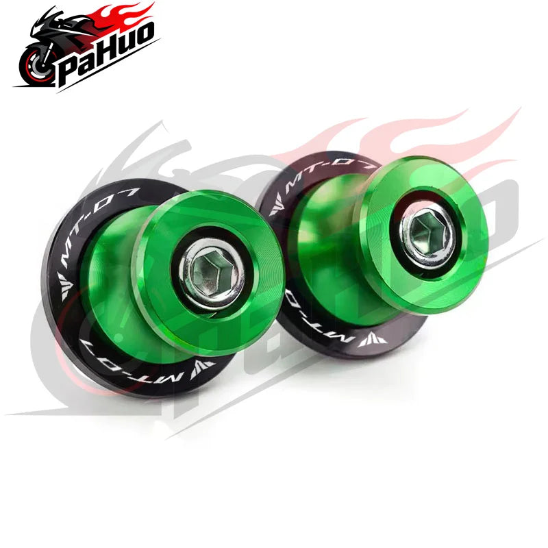 For Yamaha MT07 MT09 MT 07 MT 09 MT-07 MT-09 Swingarm Spools Sliders Stand Screws Swing Arm Motorcycle CNC Aluminum Accessories