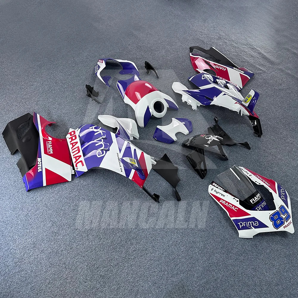 New style Motorcycle fairings kit GP full Injection for DUCATI Panigale V4 V4S V4R 2018-2021 High Quality ABS Body Kit with wing