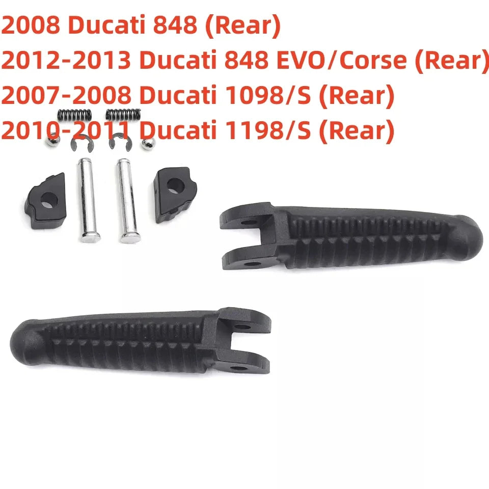 Motorcycle Rear FootPeg Bracket for Ducati Passenger Panigale V4/S 2018-2020 1098/S 1198/S 848 EVO/Corse