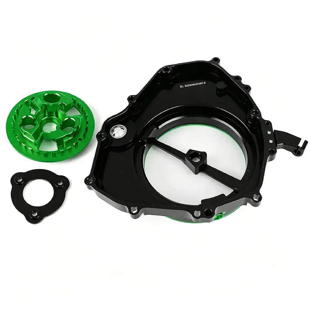 Clear Transparent Engine Case Cover Clutch Cover Modification for Kawasaki Ninja 400 Z400 Motorcycle accessories