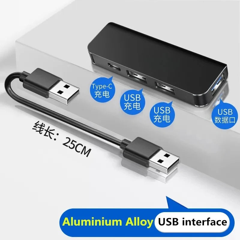 For BAIC Jishi Polestone 01 Rox 01 2023 2024 2025 Car USB Extender Type-C Conversion Head Interface Modification Accessories