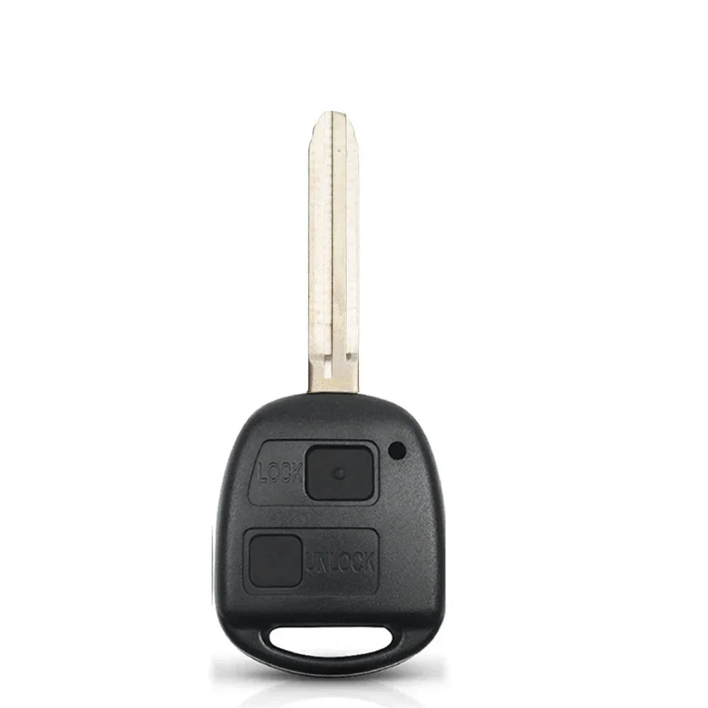 KEYYOU 2BTN TOY41/TOY43/TOY47/TOY48 Remote Car Key Fob Case Shell for Toyota Camry Rav4 Corolla Prado Yaris Tarago Cruiser Land